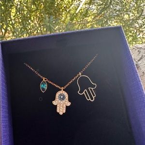 Swarovski Hamsa Necklace